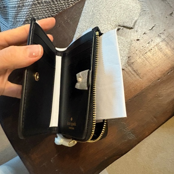 Kate Spade Lena Black Leather Wallet - Picture 4 of 5